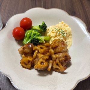 なっぴの作ってみた!投稿(【豚こま蓮根の甘酢タルタル】美味しすぎる…！至福の一皿！)