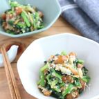 簡単和総菜◎ほうれん草となめこのみぞれ和え