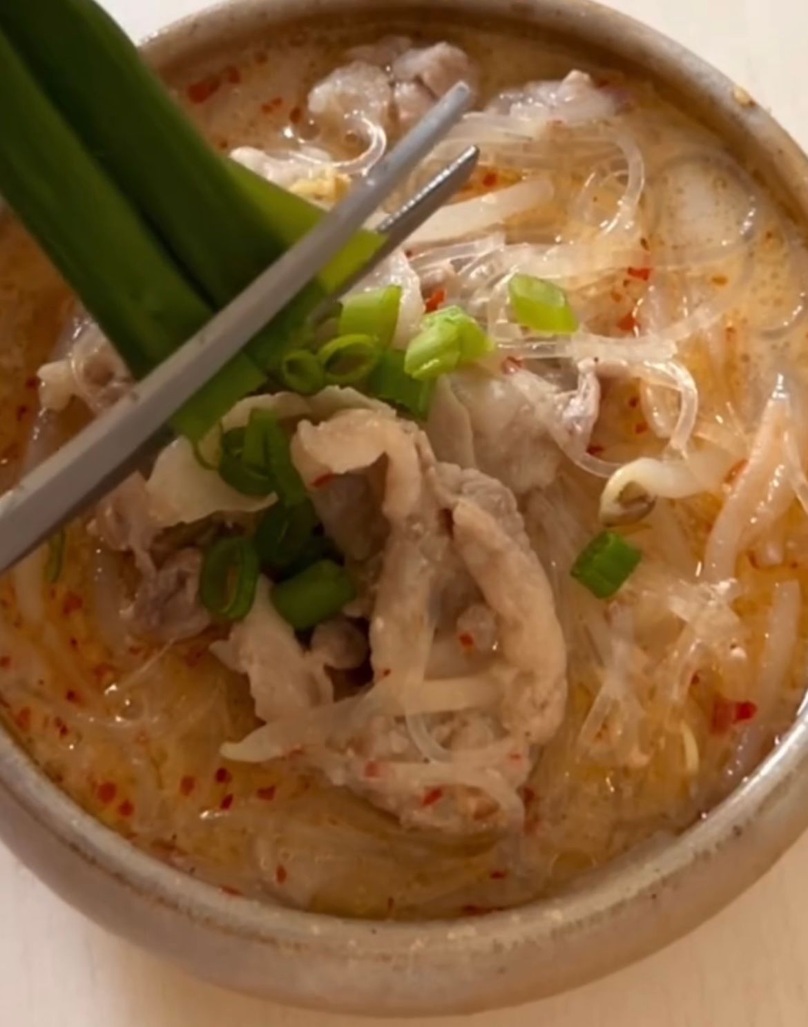 とんこつラーメン風スープ工程4