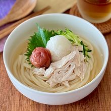 さっぱり鶏だし♩梅おろしうどん