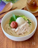 さっぱり鶏だし♩梅おろしうどん