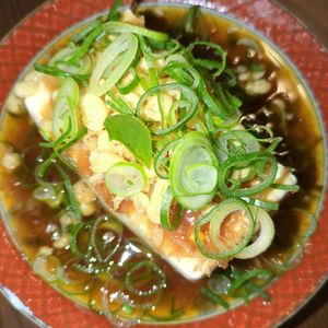 たりおの作ってみた!投稿(~とろみでポカポカ~揚げ出汁風あんかけ湯豆腐)