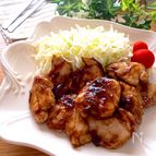 たまには違った感じで♡鶏むね肉の洋風生姜焼き
