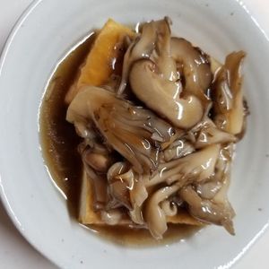 あーりの作ってみた!投稿(たっぷりあんで食べる♪和風きのこ天津飯)