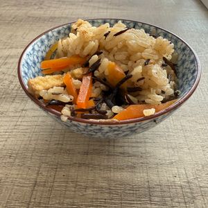 りんかの作ってみた!投稿(【何度もリピ♡きのことひじきの炊き込みご飯】栄養たっぷり！)