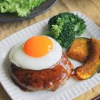 ジューシー♪てり焼き月見ハンバーグ