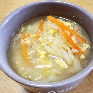 ナムディの作ってみた!投稿(【キャベツとにんじんの中華スープ】やさしい味わいがおいしい！)