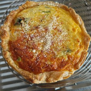 こもれびの作ってみた!投稿(カフェ風♪厚焼きキッシュ)