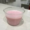 ハムの作ってみた!投稿(豆腐で苺ムース)