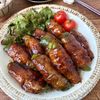 【肉巻きピーマンの濃厚甘辛ソース煮】絶品！ご飯がすすむ！