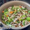 白だしで作る♪長ねぎが美味しい焼きうどんの工程2