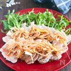 『簡単♪おもてなしにも！』茹で豚の中華ねぎソースがけ