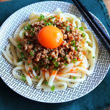 【簡単うまい！食欲そそる肉味噌うどん】格上げのコツあり☆