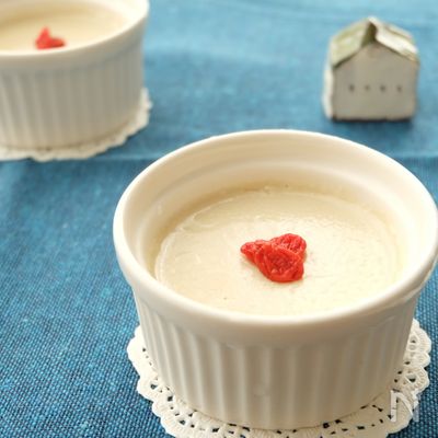 〈くらし薬膳〉ぷるぷる豆乳ごまプリン
