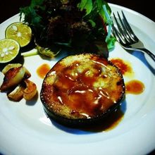 ズッキーニのステーキ♪焦がしバター醤油味♪