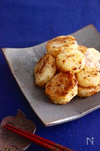 辛味で減塩！長いもの七味マヨステーキ【 #食材１品】