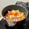 食べるスープ♩我が家のミネストローネの工程2