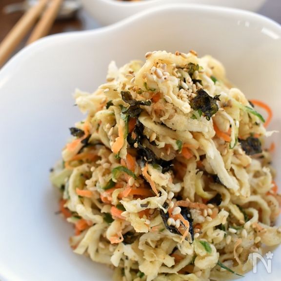 水戻し不要♡止まらん旨さ♡切り干し大根のチョレギサラダ♡