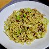 ヴェルの作ってみた!投稿(肉なし!ぱぱっと作れるサバ缶焼きそば)