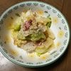 ももの作ってみた!投稿(レンジで4分副菜！キャベツとツナのレモンガーリックマリネ)
