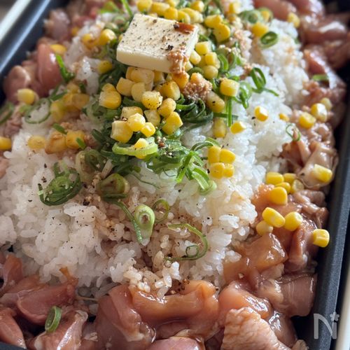 我が家の鶏肉で作るペッパーランチ風