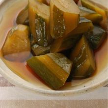 コトコト煮込んだきゅうりの煮もの
