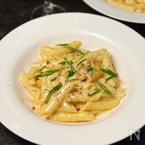【ウニのチーズクリームペンネ】ワインが進む♪濃厚パスタ♡
