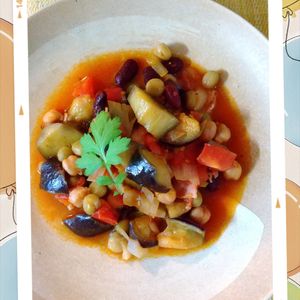チョロリスの作ってみた!投稿(【なすのラタトゥイユ風】レンチンで完成♡夏野菜副菜♪)