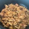 RIRIの作ってみた!投稿(ワンパン時短！【鶏肉ときのこのみぞれ煮】ほっこり温まる♩)