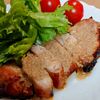 まゆのの作ってみた!投稿(漬けて焼くだけ。甘辛味噌ポークステーキ)