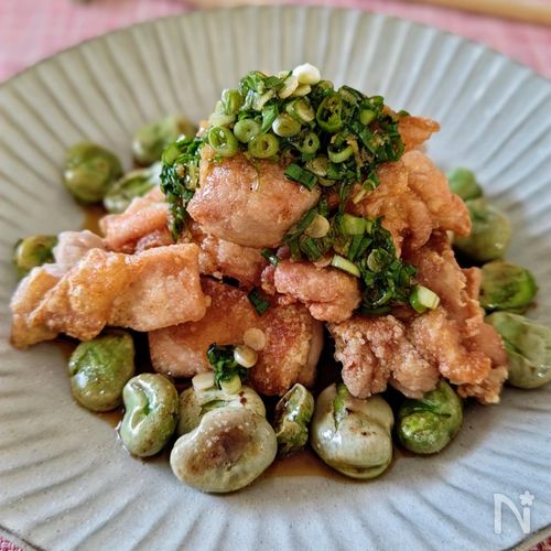白だしであっさり!【油淋鶏(ゆーりんちー)】カリッとサクッと