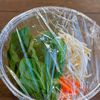 お肉なしでもボリューム満点!!絹厚揚げビビンバの工程1