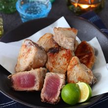 旬の戻り鰹(カツオ)で絶品！レア竜田揚げ