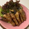 みんこの作ってみた!投稿(照りも美味しい「茄子の豚肉巻き焼き」)