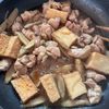 鶏ごぼうと厚揚げのこっくり生姜甘辛煮の工程5