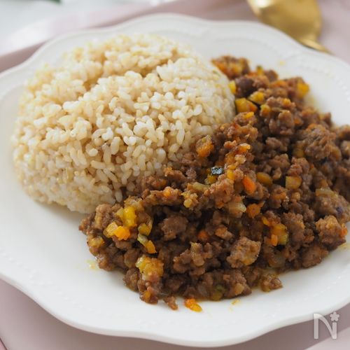 【野菜が美味しくたっぷり摂れる】和風ガパオライス