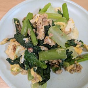 ゆいの作ってみた!投稿(【豆腐のこまツナチャンプルー】ボリューム満点！節約副菜♪)