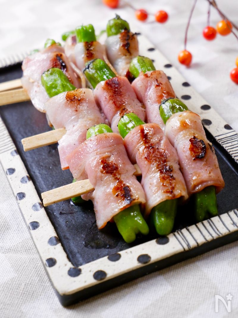 ししとう消費！『ししとうのベーコン巻き』簡単おいしい♡ by RINATY（りなてぃ） レシピサイト Nadia
