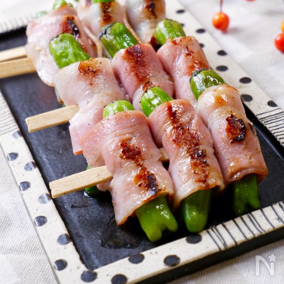 ししとう消費！『ししとうのベーコン巻き』簡単おいしい♡