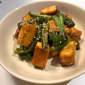 しーちゃんの作ってみた!投稿(【厚揚げとピーマンのマヨ照り焼き】てりっとボリューム簡単副菜)