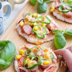 【お手軽ごはんピザ】子どもと一緒に作ろう！