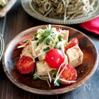 やみつき！トマトと豆腐の和風サラダ
