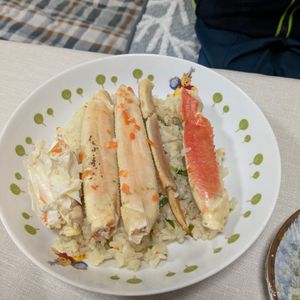 ぴょん吉の作ってみた!投稿(【カニピラフ】クリスマスや年末年始のごちそうにもぴったり！)