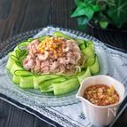 豚こまで絶品！もやしでカサ増し！タレも簡単！＊雲白肉風＊