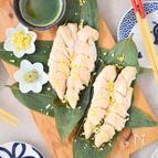 鶏ささみ肉の柔らか酒蒸し・七夕仕立て