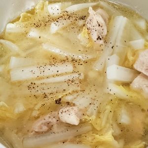 しゃきぴよラブの作ってみた!投稿(鶏ととろとろ大根のうま塩煮【#簡単 #時短 #やみつき】)