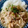 【うま塩豚バラもやしあんかけご飯】とろ〜り濃厚鶏だしあん♪の工程5