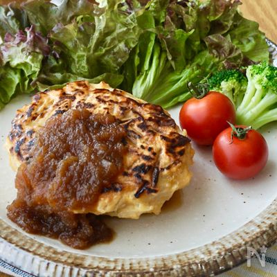 【もやしハンバーグ】ワンパン!包丁・まな板不要!