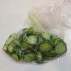 【薄切りきゅうりの塩昆布ナムル】ぱりぱり食感がやみつき!の工程2