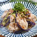 豚しゃぶとなすの梅肉和え│10分で作る夏のさっぱり主役おかず
